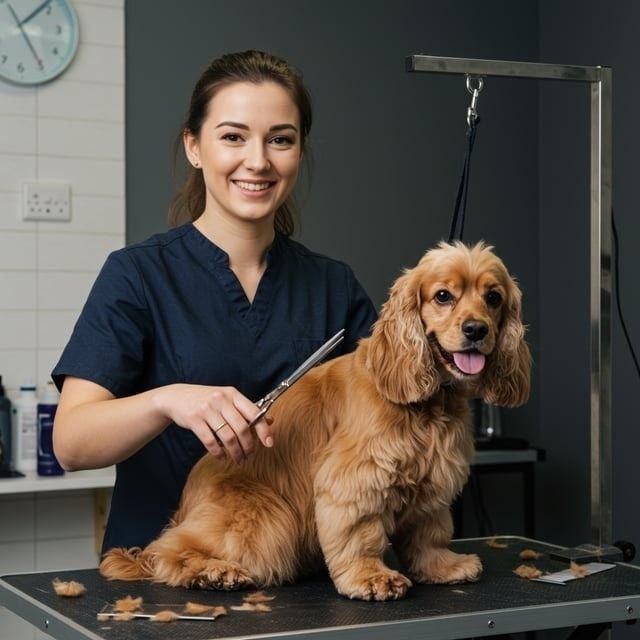 Dog groomer demo profile